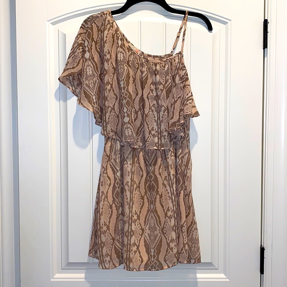 Snake skin dress